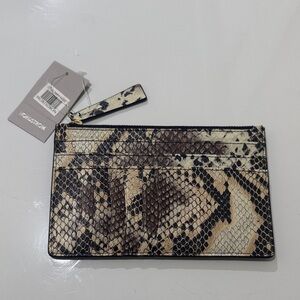 Nordstrom Ivory Antique Authentic Snake Clutch Credit Card Women’s Code CAS7963